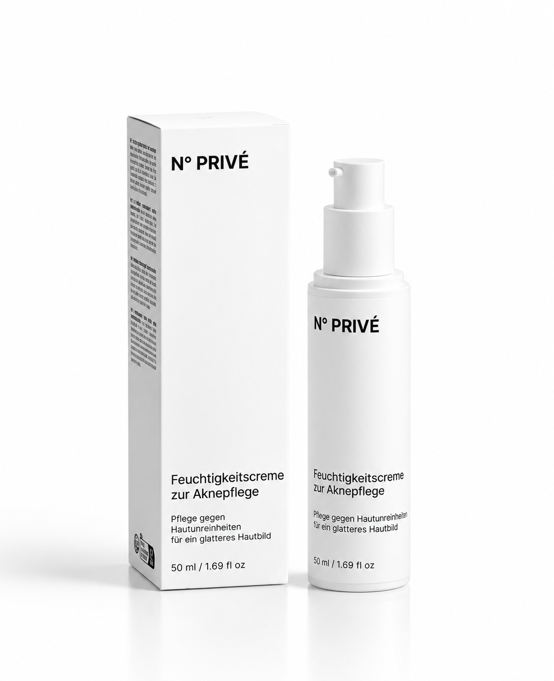 N° PRIVÉ – Feuchtigkeitscreme zur Aknepflege, 50 ml